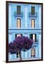 Dolce Vita Rome Collection - Blue Building Facade II-Philippe Hugonnard-Framed Photographic Print