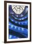 Dolce Vita Rome Collection - Blue Vatican Staircase-Philippe Hugonnard-Framed Photographic Print