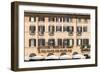 Dolce Vita Rome Collection - Building Facade Orange-Philippe Hugonnard-Framed Photographic Print