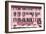 Dolce Vita Rome Collection - Building Facade Pink-Philippe Hugonnard-Framed Photographic Print