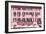Dolce Vita Rome Collection - Building Facade Pink-Philippe Hugonnard-Framed Photographic Print