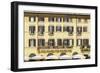 Dolce Vita Rome Collection - Building Facade Yellow-Philippe Hugonnard-Framed Photographic Print