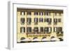 Dolce Vita Rome Collection - Building Facade Yellow-Philippe Hugonnard-Framed Photographic Print