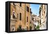 Dolce Vita Rome Collection - Buildings Facade-Philippe Hugonnard-Framed Stretched Canvas