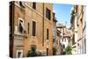 Dolce Vita Rome Collection - Buildings Facade-Philippe Hugonnard-Stretched Canvas