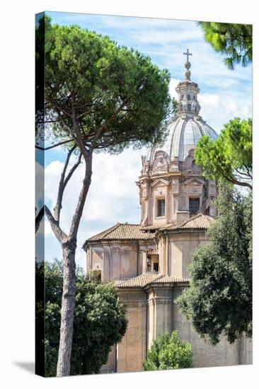 Dolce Vita Rome Collection - Church of Rome II-Philippe Hugonnard-Stretched Canvas