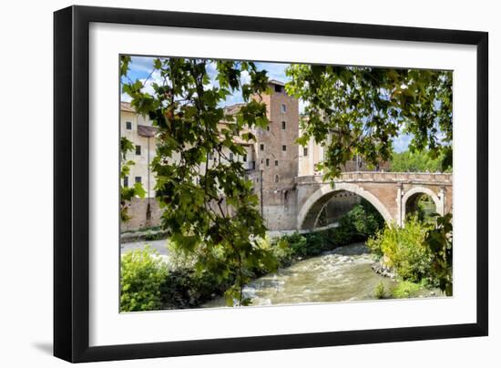 Dolce Vita Rome Collection - City of Bridge-Philippe Hugonnard-Framed Photographic Print