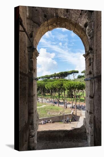 Dolce Vita Rome Collection - Colosseum Arches II-Philippe Hugonnard-Stretched Canvas