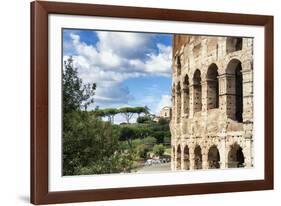 Dolce Vita Rome Collection - Colosseum Architecture-Philippe Hugonnard-Framed Photographic Print