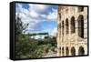 Dolce Vita Rome Collection - Colosseum Architecture-Philippe Hugonnard-Framed Stretched Canvas