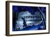 Dolce Vita Rome Collection - Colosseum at Blue Night-Philippe Hugonnard-Framed Photographic Print