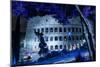 Dolce Vita Rome Collection - Colosseum at Blue Night-Philippe Hugonnard-Mounted Photographic Print