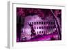 Dolce Vita Rome Collection - Colosseum at Pink Night-Philippe Hugonnard-Framed Photographic Print