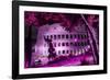 Dolce Vita Rome Collection - Colosseum at Pink Night-Philippe Hugonnard-Framed Photographic Print