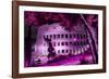 Dolce Vita Rome Collection - Colosseum at Pink Night-Philippe Hugonnard-Framed Photographic Print