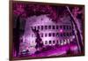 Dolce Vita Rome Collection - Colosseum at Pink Night-Philippe Hugonnard-Framed Photographic Print