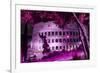 Dolce Vita Rome Collection - Colosseum at Pink Night-Philippe Hugonnard-Framed Photographic Print