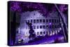 Dolce Vita Rome Collection - Colosseum at Purple Night-Philippe Hugonnard-Stretched Canvas