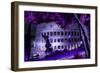 Dolce Vita Rome Collection - Colosseum at Purple Night-Philippe Hugonnard-Framed Photographic Print