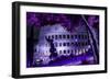 Dolce Vita Rome Collection - Colosseum at Purple Night-Philippe Hugonnard-Framed Photographic Print