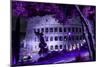 Dolce Vita Rome Collection - Colosseum at Purple Night-Philippe Hugonnard-Mounted Photographic Print