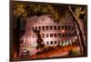 Dolce Vita Rome Collection - Colosseum at Red Night-Philippe Hugonnard-Framed Photographic Print