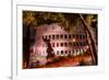 Dolce Vita Rome Collection - Colosseum at Red Night-Philippe Hugonnard-Framed Photographic Print