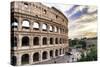 Dolce Vita Rome Collection - Colosseum at Sunset III-Philippe Hugonnard-Stretched Canvas