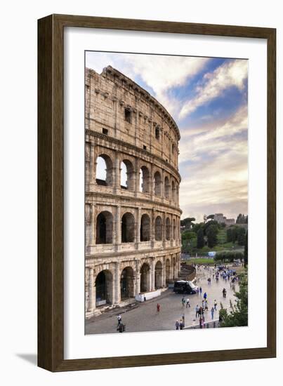 Dolce Vita Rome Collection - Colosseum at Sunset IV-Philippe Hugonnard-Framed Photographic Print