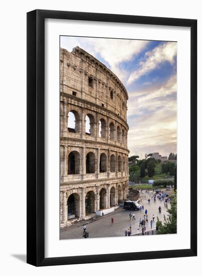 Dolce Vita Rome Collection - Colosseum at Sunset IV-Philippe Hugonnard-Framed Photographic Print