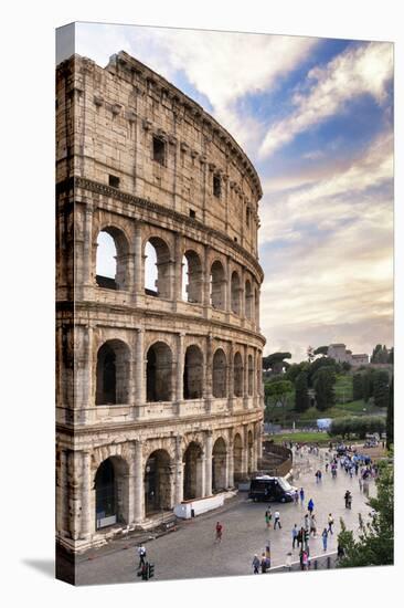 Dolce Vita Rome Collection - Colosseum at Sunset IV-Philippe Hugonnard-Stretched Canvas