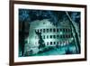 Dolce Vita Rome Collection - Colosseum at Turquoise Night-Philippe Hugonnard-Framed Photographic Print