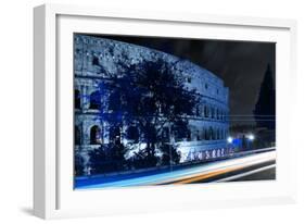 Dolce Vita Rome Collection - Colosseum Blue Night-Philippe Hugonnard-Framed Photographic Print