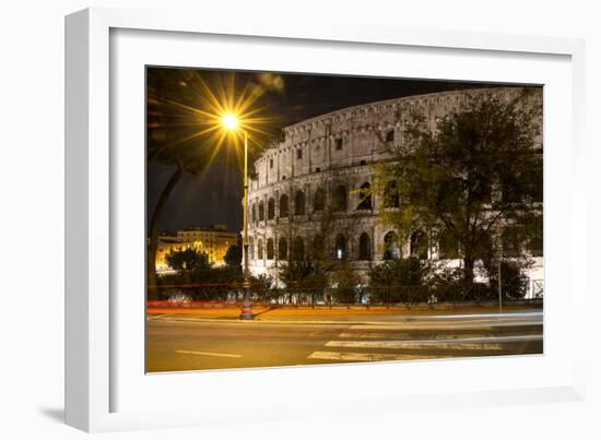 Dolce Vita Rome Collection - Colosseum Night III-Philippe Hugonnard-Framed Photographic Print