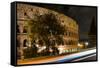 Dolce Vita Rome Collection - Colosseum Night-Philippe Hugonnard-Framed Stretched Canvas