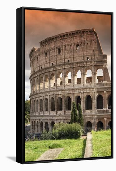 Dolce Vita Rome Collection - Colosseum of Rome IV-Philippe Hugonnard-Framed Stretched Canvas