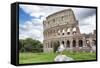 Dolce Vita Rome Collection - Colosseum of Rome V-Philippe Hugonnard-Framed Stretched Canvas