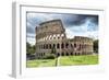 Dolce Vita Rome Collection - Colosseum of Rome-Philippe Hugonnard-Framed Premium Photographic Print