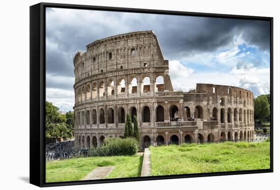 Dolce Vita Rome Collection - Colosseum of Rome-Philippe Hugonnard-Framed Stretched Canvas
