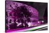 Dolce Vita Rome Collection - Colosseum Pink Night-Philippe Hugonnard-Stretched Canvas