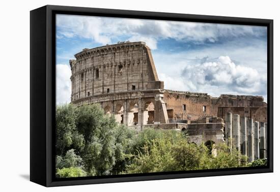 Dolce Vita Rome Collection - Colosseum X-Philippe Hugonnard-Framed Stretched Canvas