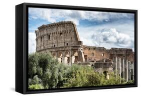 Dolce Vita Rome Collection - Colosseum X-Philippe Hugonnard-Framed Stretched Canvas