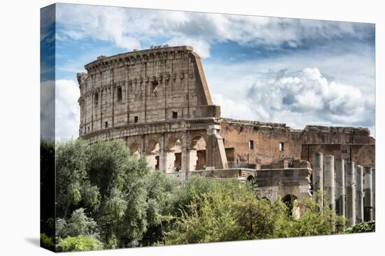 Dolce Vita Rome Collection - Colosseum X-Philippe Hugonnard-Stretched Canvas