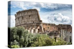 Dolce Vita Rome Collection - Colosseum X-Philippe Hugonnard-Stretched Canvas