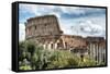 Dolce Vita Rome Collection - Colosseum X-Philippe Hugonnard-Framed Stretched Canvas