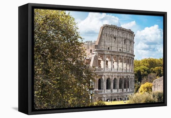 Dolce Vita Rome Collection - Colosseum XV-Philippe Hugonnard-Framed Stretched Canvas