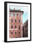 Dolce Vita Rome Collection - Coral Buildings Facade II-Philippe Hugonnard-Framed Photographic Print