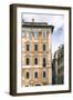 Dolce Vita Rome Collection - Dark Yellow Buildings Facade II-Philippe Hugonnard-Framed Photographic Print