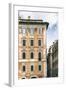 Dolce Vita Rome Collection - Dark Yellow Buildings Facade II-Philippe Hugonnard-Framed Photographic Print