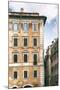 Dolce Vita Rome Collection - Dark Yellow Buildings Facade II-Philippe Hugonnard-Mounted Photographic Print